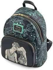 Loungefly Disney Atlantis 20th Anniversary Double Strap Shoulder Bag
