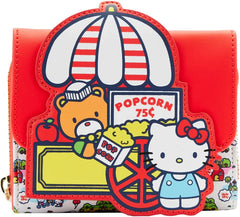LOUNGEFLY Sanrio Hello Kitty and Friends Carnival Flap Wallet