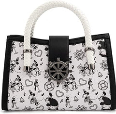 Loungefly Disney Steamboat Willie Music Cruise Crossbody Bag
