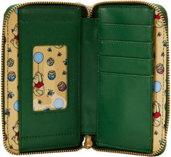 LOUNGEFLY Winnie the Pooh Classic Book Cover Zip Around Wallet