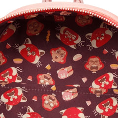 LOUNGEFLY Disney Pixar Turning Red Cosplay Womens Double Strap Shoulder Bag Purse