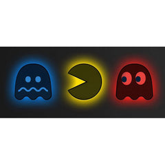 PAC-MAN Silhouette Lights Officially Licensed Collectibles - Set of 3, Arcade1Up