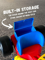 The Original Big Wheel 16 Inch Tricycle - Big Wheel for Kids 3-8 Boys Girls Outdoor Kids Toys Drift Trike with Spin Out Hand Brake - Rally Racer