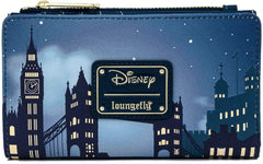 LOUNGEFLY Disney Peter Pan Second Star Flap Wallet