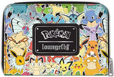 LOUNGEFLY Pokemon Ombe All Over Pattern Faux Leather Wallet