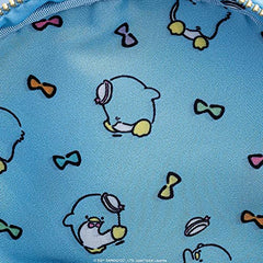 LOUNGEFLY Sanrio Tuxedo Sam Striped Crossbody Bag
