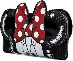 DISNEY MICKEY & MINNIE MOUSE BALLOON COSPLAY ZIP AROUND WALLET