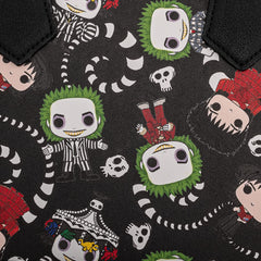 POP BY LOUNGEFLY BEETLEJUICE AOP CROSSBODY