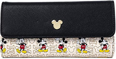 LOUNGEFLY Disney Mickey Mouse Hardware Faux Leather Wallet