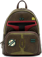 Loungefly Star Wars Boba Fett No Good To Me Double Strap Shoulder Bag