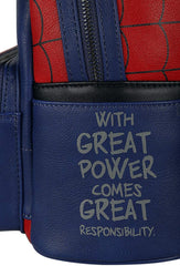 Loungefly Marvel Spider Man Classic Cosplay Double Strap Shoulder Bag