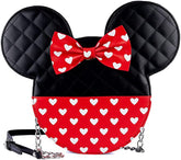 LOUNGEFLY Disney Mickey & Minnie Valentines Crossbody Bag