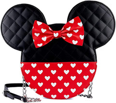 LOUNGEFLY Disney Mickey & Minnie Valentines Crossbody Bag