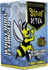 Stinger Detox Whole Body Cleanser 1 Hour Extra Strength Drink – Fruit Punch – 8 FL OZ
