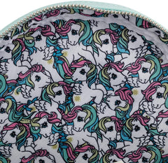 Loungefly My Little Pony Rainbow Light Blue-Rainbow Mini Backpack