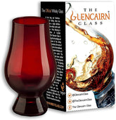 Red Glencairn Whisky Glass in Gift Carton