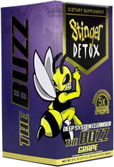 Stinger Detox Buzz 5X Extra Strength Drink – Grape Flavor – 8 FL OZ