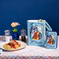 LOUNGEFLY Disney Lady and the Tramp Classic Book Wallet