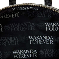 LOUNGEFLY Black Panther Wakanda Forever Figural Mini Backpack