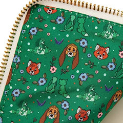 LOUNGEFLY Disney Fox and the Hound Convertible Crossbody Bag
