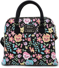 LOUNGEFLY Disney Alice in Wonderland Flowers Crossbody Purse