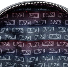 LOUNGEFLY Marvel Wanda Vision Chibi Womens Double Strap Shoulder Bag Purse