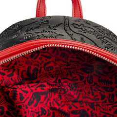 LOUNGEFLY Jurassic Park Logo Womens Double Strap Shoulder Bag Purse
