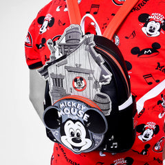 LOUNGEFLY Disney100 Mickey Mouse Club Double Strap Shoulder Bag