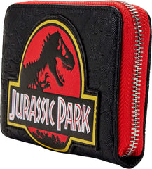 LOUNGEFLY Universal Jurassic Park Logo Wallet