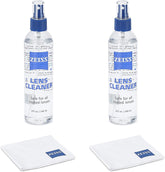 Zeiss Lens Care Pack - 2 - 8 Ounce Bottles of Lens Cleaner, 2 Microfiber Cleaning Cloths