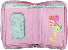 Loungefly Pokemon Ice Cream Denim Zip Wallet