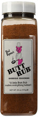 BAD BYRON's Butt Rub Barbeque Seasoning BBQ Rubs (26 Oz)