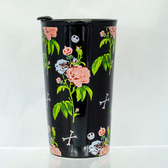 Tim Burton's The Nightmare Before Christmas 'Patched up' Ceramic Tumbler -12 oz