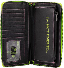 LOUNGEFLY Edward Scissorhands Topiary Faux Leather Wallet