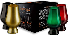 Glencairn Whisky Glass, Set of 4 in 4 Pack Gift Carton variety pack