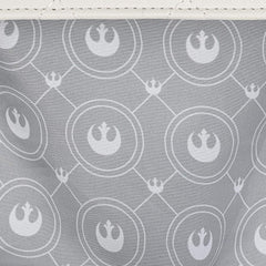 LOUNGEFLY Star Wars Women's Rebel Hardware Saddle Crossbody Bag
