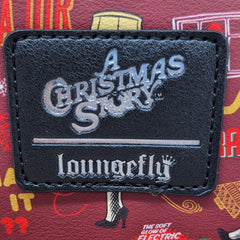 LOUNGEFLY x A Christmas Story Lampshade AOP Mini Backpack