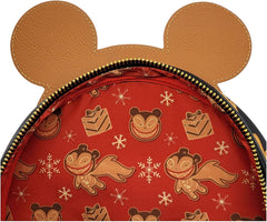 LOUNGEFLY x Disney Nightmare Before Christmas Gingerbread Scarry Teddy Mini Backpack