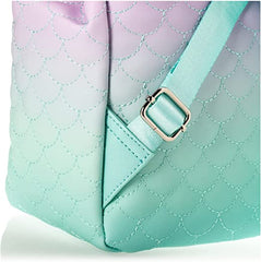 LOUNGEFLY Little Mermaid Ombre Scales Mini Backpack