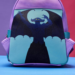 Loungefly Disney Villains Color Block Triple Pocket Backpack