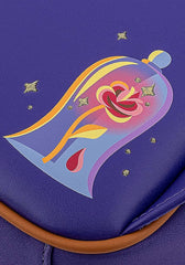 Loungefly Disney Beauty and the Beast Double Strap Shoulder Bag