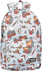 LOUNGEFLY x Harry Potter Relics Tattoo AOP Backpack