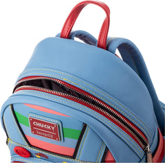 LOUNGEFLY Childs Play Chucky Cosplay Womens Double Strap Shoulder Bag Purse