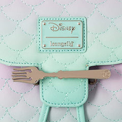 LOUNGEFLY Little Mermaid Ombre Scales Mini Backpack