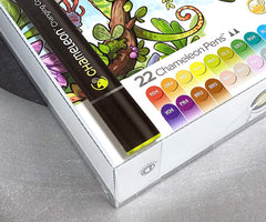 CHAMELEON - Chameleon Art Products, Chameleon Color Tones, Deluxe Set - 22 Pens