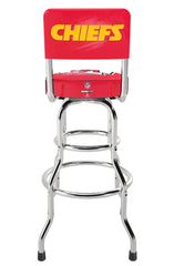 Kansas City Chiefs NFL High Back Adjustable Swivel Stool, Arcade1Up