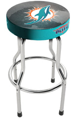ARCADE1UP Miami Dolphins Adjustable NFL Team Pub Stool