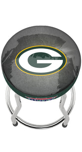 ARCADE1UP Green Bay Packers Adjustable NFL Team Pub Stool