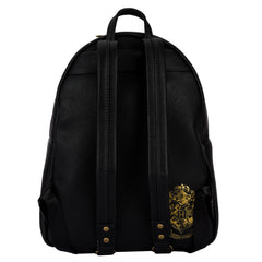 LOUNGEFLY Harry Potter Trilogy Triple Pocket Womens Double Strap Shoulder Bag Purse
