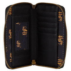 LOUNGEFLY Harry Potter Trilogy Sorcerers Stone Zip Around Wallet Harry Potter One Size